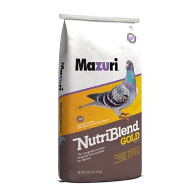 Mazuri Nutriblend Gold High-Protein Pigeon Feed, 50 lb. Bag