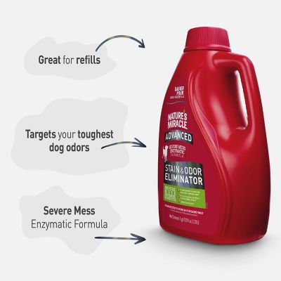 Image showing  Advanced Dog Stain & Odor Remover Pour, 128 oz.