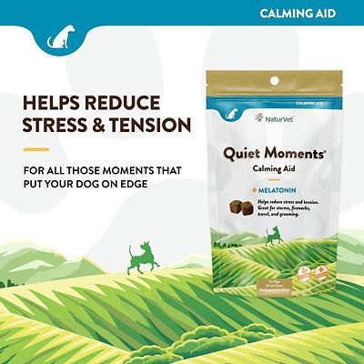 Image showing  Quiet Moments Plus Melatonin Calming Aid Soft Chews for Dogs, 65 ct.