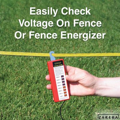 Image showing  8-Light Voltage Tester for Low Impedance and Standard Duty Energizers, Displays 600-7,000V