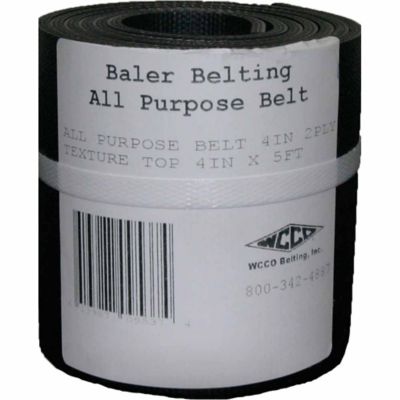 WCCO Belting Inc 4 in. x 60 in. 2-Ply Baler Belting