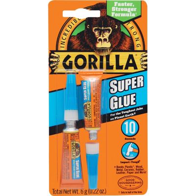 Gorilla Glue 3g Super Glue, 2-Pack