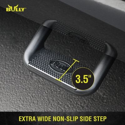 adjustable side step black vehicle single universal side steps truck