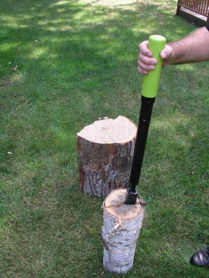 Image showing  Manual Slide-Action Log Splitter