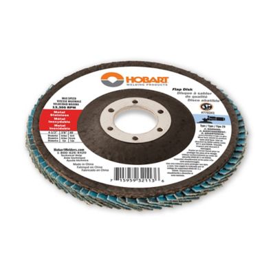 Hobart Flap Disk 4.5 x 4.5 x 7/8in. 60 Grit