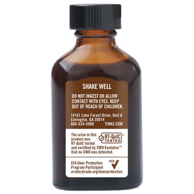 Image showing  1 oz. #69 Doe-in-Rut Lure Classic Glass Bottle