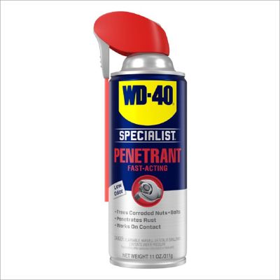 WD-40 11 oz. Specialist Penetrant with Smart Straw, Industrial Strength Fast-Acting Formula