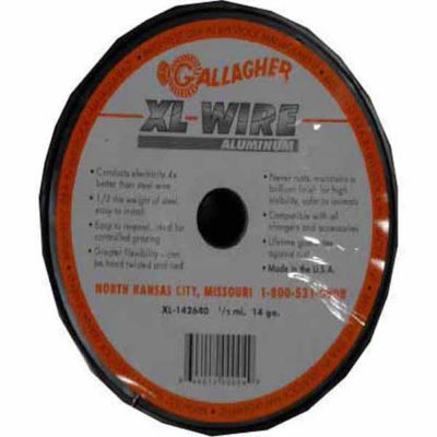 Gallagher 2,640 ft. XL Aluminum Fence Wire, 14 Gauge