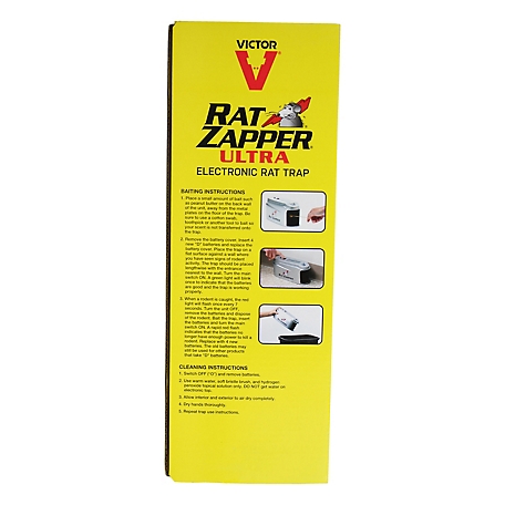 Victor Ultra Rat Zapper Battery Operated Electronic Rat Trap - Henery  Hardware