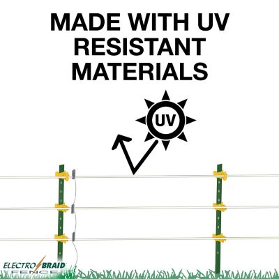 Image showing  1,000 ft. x 784 lb. Horse Electric Fence Conductor Reel, Checkered