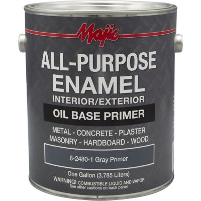 Majic 1 gal. Gray Primer All Purpose Enamel Shop Primer
