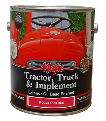 Majic 1 gal. Ford Red Tractor Truck & Implement Enamel Paint