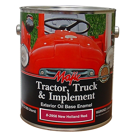 Majic 1 gal. New Holland Red Tractor Truck & Implement Enamel Paint