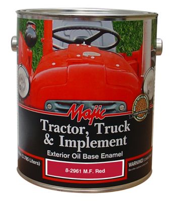 Majic 1 gal. Massey Ferguson Red Tractor Truck & Implement Enamel Paint