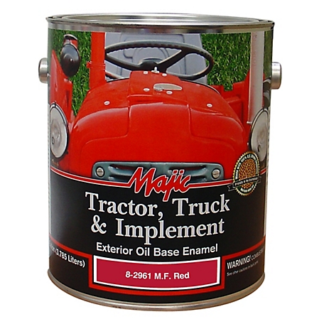 Majic 1 gal. Massey Ferguson Red Tractor Truck & Implement Enamel Paint