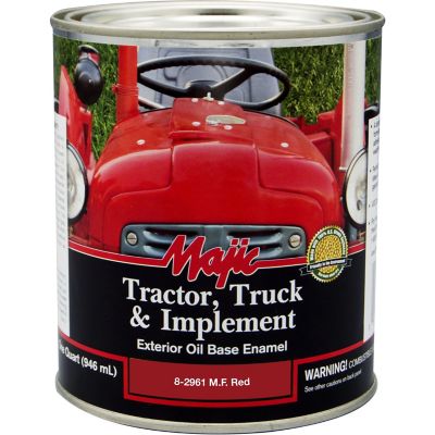 Majic 1 qt. Massey Ferguson Red Tractor Truck & Implement Enamel Paint