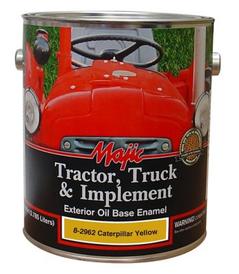 Majic 1 gal. Caterpillar Yellow Tractor Truck & Implement Enamel Paint