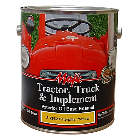 Majic 1 gal. Caterpillar Yellow Tractor Truck & Implement Enamel Paint