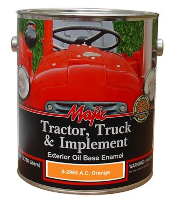 Majic 1 gal. AC Orange Tractor Truck & Implement Enamel Paint