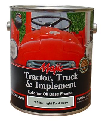 Majic 1 gal. Light Ford Gray Tractor Truck & Implement Enamel Paint