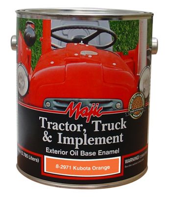 Majic 1 gal. Kubota Orange Tractor Truck & Implement Enamel Paint