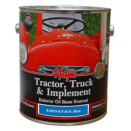 Majic 1 gal. New Ford/New Holland Blue Tractor Truck & Implement Enamel Paint
