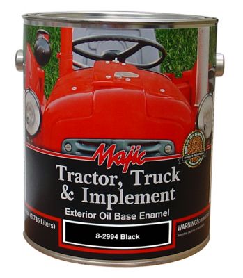 Majic 1 gal. Gloss Black Tractor Truck & Implement Enamel Paint