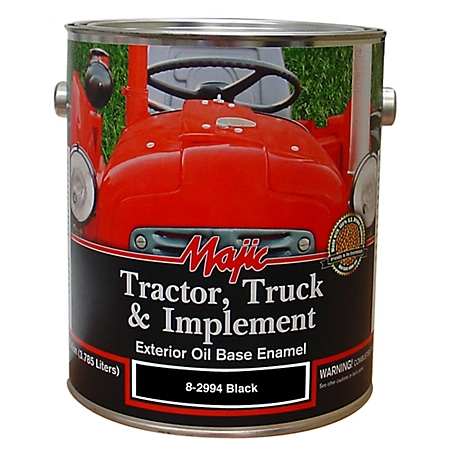 Majic 1 gal. Gloss Black Tractor Truck & Implement Enamel Paint