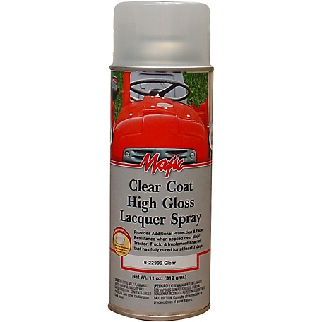 Majic 0.34 qt. Spray Clear Coat Lacquer at Tractor Supply Co.