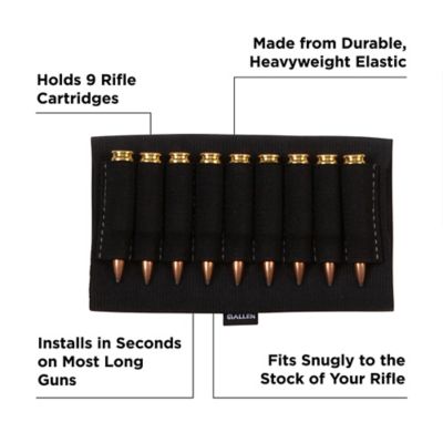 Image showing  Company Rifle Cartridge Buttstock Holder, Black
