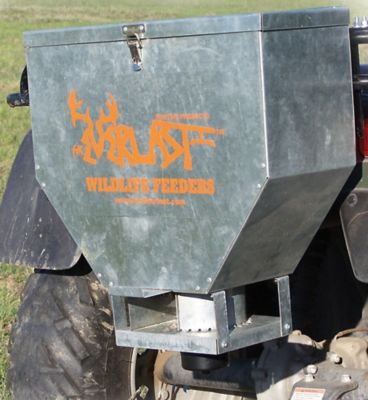 Image showing  50 lb. Tail Gate Game Feeder/Spreader, 10 ft. Maximum Feeding Distance, 15 ft. Casting Range