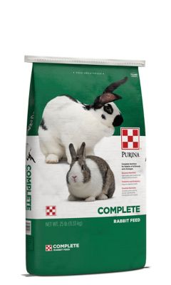 Purina Complete Rabbit Feed Pellets, 25 lb.