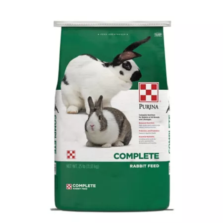 Purina Alfalfa Complete Pellet Rabbit Food 25 lb Bag Rabbit Food