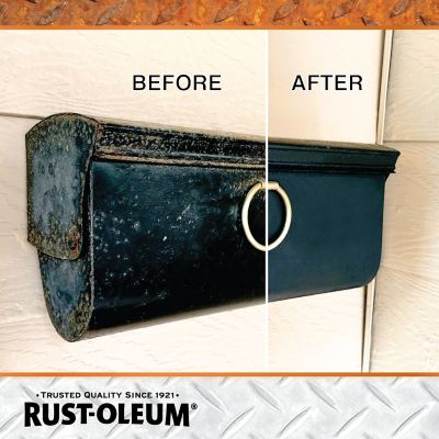 Image showing  10.25 oz. Black Stops Rust Reformer Spray, Flat