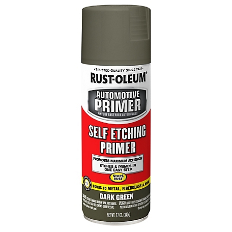 Rust-Oleum 12 oz. Dark Green Automotive Self-Etching Spray Primer