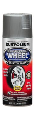 Rust-Oleum 11 oz. Steel Automotive High Performance Wheel Coating Spray Paint, Metallic