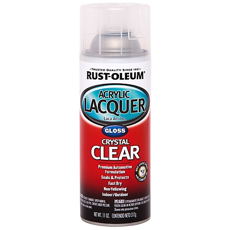 Rust-Oleum 12 oz. Clear Automotive Acrylic Lacquer, Gloss
