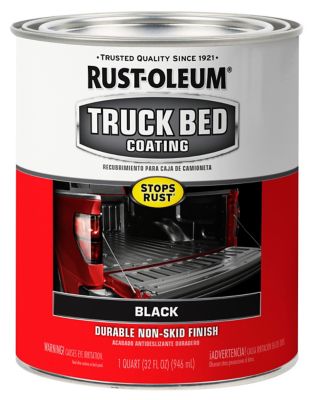 Rust-Oleum 1 qt. Black Automotive Truck Bed Coating, Textured