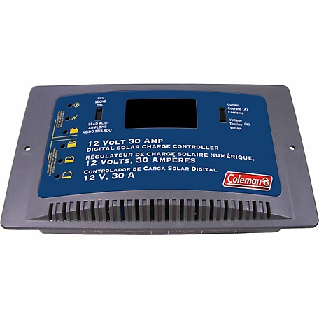 Coleman 30A 13.5 to 14.1VDC Digital Charge Controller