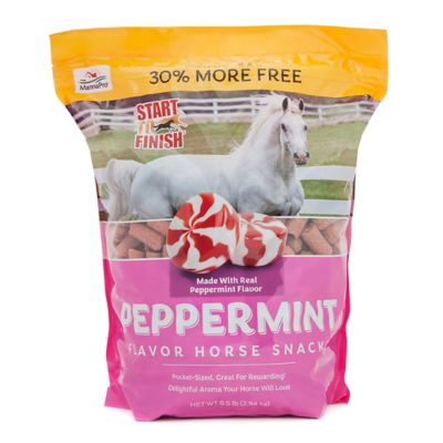 Manna Pro Start To Finish Peppermint Flavor Horse Treats, 6.5 lb.