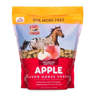 Manna Pro Start to Finish Apple Flavor Horse Treats, 6.5 lb.