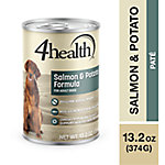 4health with Wholesome Grains Adult Salmon and Potato Recipe Wet Dog Food, 13.2 oz. Price pending