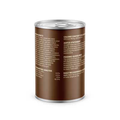 Image showing  Adult Turkey and Sweet Potato Stew Wet Dog Food, 13.2 oz.