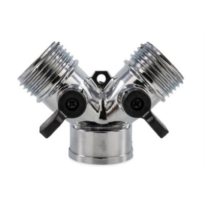 Image showing  RV Metal Garden Hose Y Valve