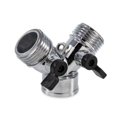 Image showing 5 th Camco RV Metal Garden Hose Y Valve