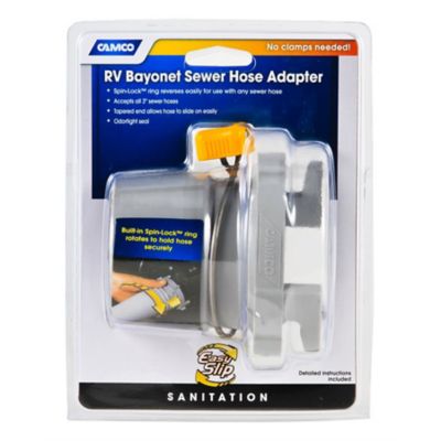 Image showing RV Easy Slip Straight Hose Bayonet Adapter