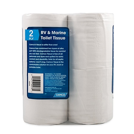 Camco RV/Marine White Paper Towel Holder
