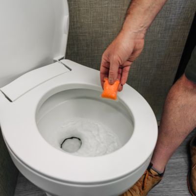 Image showing 6 th Camco TST Orange Drop-Ins Holding Tank Treatment, 15 ct.