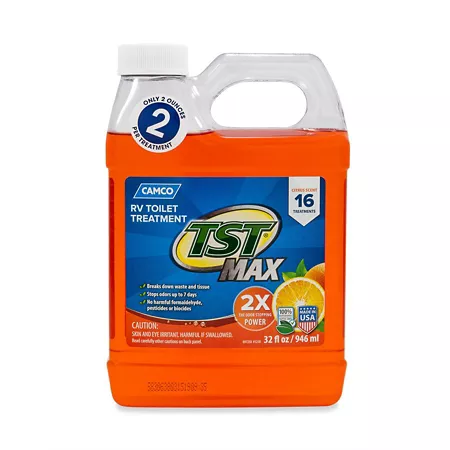 Camco TST Orange Chemical Holding Tank 32 oz. RV Waste Water & Sanitation