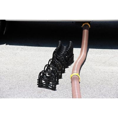 Image showing RV Sidewinder Plastic Sewer Hose Support, 15 ft.